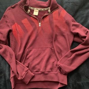 Victoria Secret Pink pullover quarter zip